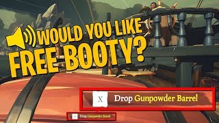 Delivering Explosive Booty - Sea of Thieves Funny Moments