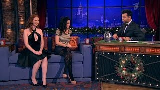 Юлия Волкова, Лена Катина, Flying Steps. Вечерний Ургант - 94 выпуск, 13.12.2012