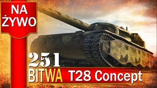 T28 Concept - brzydal z grubą lufą - BITWA - World of tanks