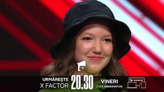 Nu contează vârsta sau de unde vii, contează factorul X! X Factor, VINERI, de la 20.30, la Antena 1!