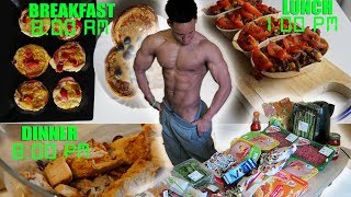 MY EXTREME FAT LOSS DIET - Full Day OF Eating - Meal By Meal 2018