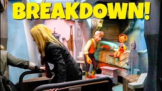 Disney Ride Breakdown & Evacuation - Pinocchio Ride at Disneyland