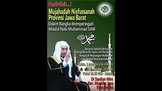 Mujahadah Nisfussanah Jawa Barat 28 Desember 2019