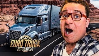 EURO TRUCK SIMULATOR 2 #23 | FINALMENTE CHEGUEI A PORTUGAL
