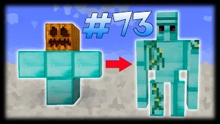 Создай Голема Из Любых Блоков! Алмазы, Стекло, Бедрок. - Extra Golems Майнкрафт