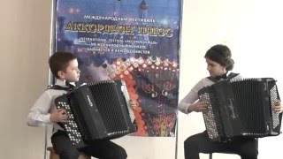 В.Гридин "Весёлый хоровод" Дуэт "Донские звёздочки" г.Волгодонск