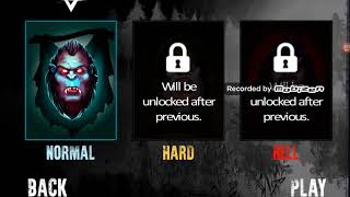 Охота на бигфута #1 Bigfoot Monster Hunter
