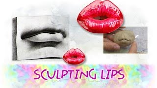 Sculpting lips