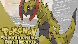 Dragon Dance Haxorus Team! Pokemon Sun and Moon OU Showdown Live W/OPJellicent (Smogon OU Team)