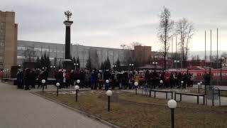 Запуск воздушных шаров в День героев Отечества