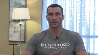 Обращение Владимира Кличко к фанам перед боем с Дженнингсом