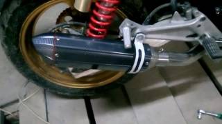 Honda Cb 400 SF выхлоп тюнинг