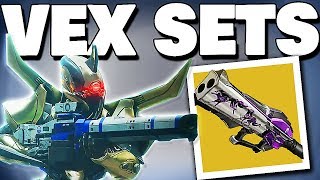 Destiny 2 - NEW VEX RAID ARMOR SET?! & New Exotics Revealed !!
