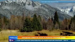 Крики йети: в Канаде семья на охоте столкнулась со "снежным человеком"