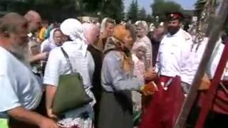 Крик бесноватой в Дивеево   Царь ГРЯДЁТ