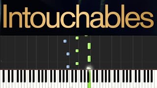 Ludovico Einaudi - Fly (Piano Tutorial - Synthesia) - Intouchables (+ sheets)