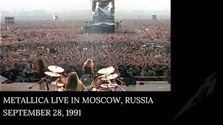 Metallica - Live - Moscow - 1991 [Full Concert] (Tushino Airfield)