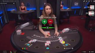 ПокерСтарс Онлайн БлЭкДжек с Живым Дилером!PokerStars Online BlackJack with Live Dealer
