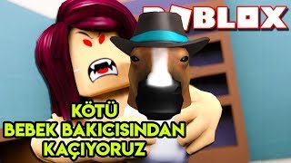? Kötü Bebek Bakıcısından Kaçıyoruz ? | Escape The Evil Babysitter Obby | Roblox Türkçe