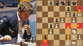 Best Move of The Match | Anand vs Carlsen 2013. | Game 9