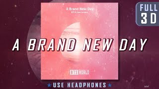 BTS V, J-HOPE - A Brand New Day (FULL 3D audio, BTS WORLD OST)┃★이어폰 필수!