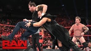 Dean Ambrose & Chris Jericho vs. The Miz and a mystery partner: Raw, April 24, 2017