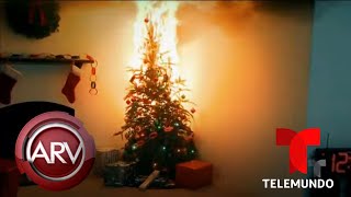 Empresa mexicana crea adornos navideños a prueba de fuego | Al Rojo Vivo | Telemundo