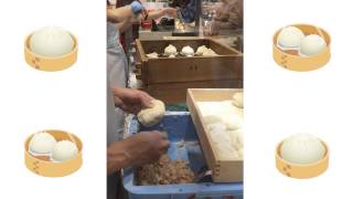 肉まんを作る映像(551蓬莱 horai)〜Imake ameat bun〜