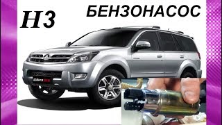 БЕНЗОНАСОС ХОВЕР 3. Hover H3, ПРОВЕРКА РАБОТЫ. ЛЮК. И ЗАМЕНА НА