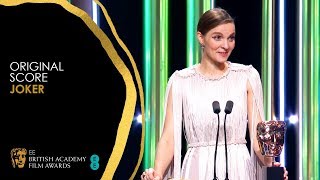 Hildur Guðnadóttir Wins Original Score for Joker | EE BAFTA Film Awards 2020