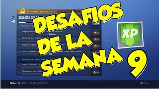 *POSIBLE DESAFIO*MAPA DEL TESORO DE CHARCA CHORREANTE  SEMANA 9 FORTNITE BATTLE ROYALE
