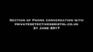 LISTEN: Private detective offers to spy on mobile phones
