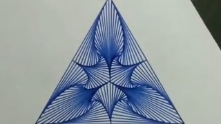 اجمل وابسط طريقة لرسم لوحات واشكال جميلة ومبهرةbest way to draw amazing pattern