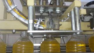 Фасовочное оборудование. Линия розлива подсолнечного масла в ПЭТ бутылки