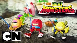 Beat Monsters | Fishing | Cartoon Network
