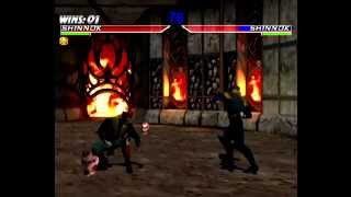Mortal Kombat Gold (Dreamcast) Arcade as Shinnok