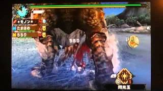 MHP3　集え！　砂原の最終決戦（大剣　ｵﾄﾓ有　18'06"93 宵闇）