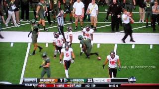 The 2011 Civil War - OSU vs Oregon 11/26/2011