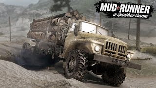 SpinTires Mud Runner - FLIPPED THE TRUCK