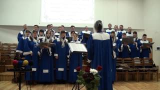 В небесах  живет  моя  надежда (хор церкви христиан веры евангельской г.Лунинец