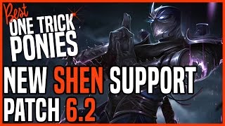 Patch 6.2 Shen Support - Matchup: Thresh - Ranked Master KR