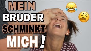 MEIN BRUDER SCHMINKT MICH! l Einfach Marci