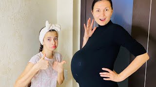 МОЯ МАМА БЕРЕМЕННА 24 ЧАСА ЧЕЛЛЕНДЖ / ВЫДЕРЖИТ ЛИ МАМА?