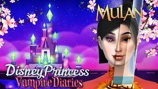 MULAN! | Sims 4 Disney Princess Vampire Diaries Ep 16
