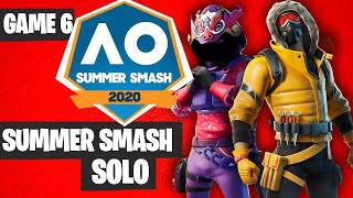 Fortnite Summer Smash SOLO Game 6 Highlights Fortnite Australian Open