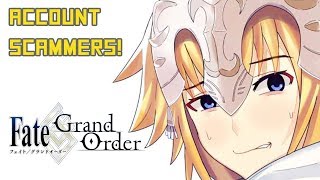 BEWARE of Fate/Grand Order Account SCAMS! | Discussion