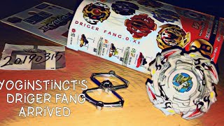 YOGINSTINCT'S  Driger fang arrived!  Crazy unboxing,  PLASTIC GENERATION REMAKE BEYBLADE BURST IBA