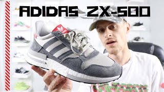 ADIDAS ZX-500 RM Review (Awesome new shoe plus on foot shots)