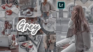Lightroom Mobile Presets Free Dng | Lightroom Presets Tutorial | Grey Preset Neutral Gray Tone