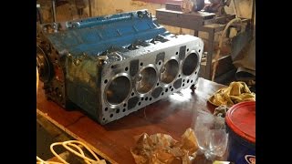Ремонт двигателя МТЗ.  Часть-1.